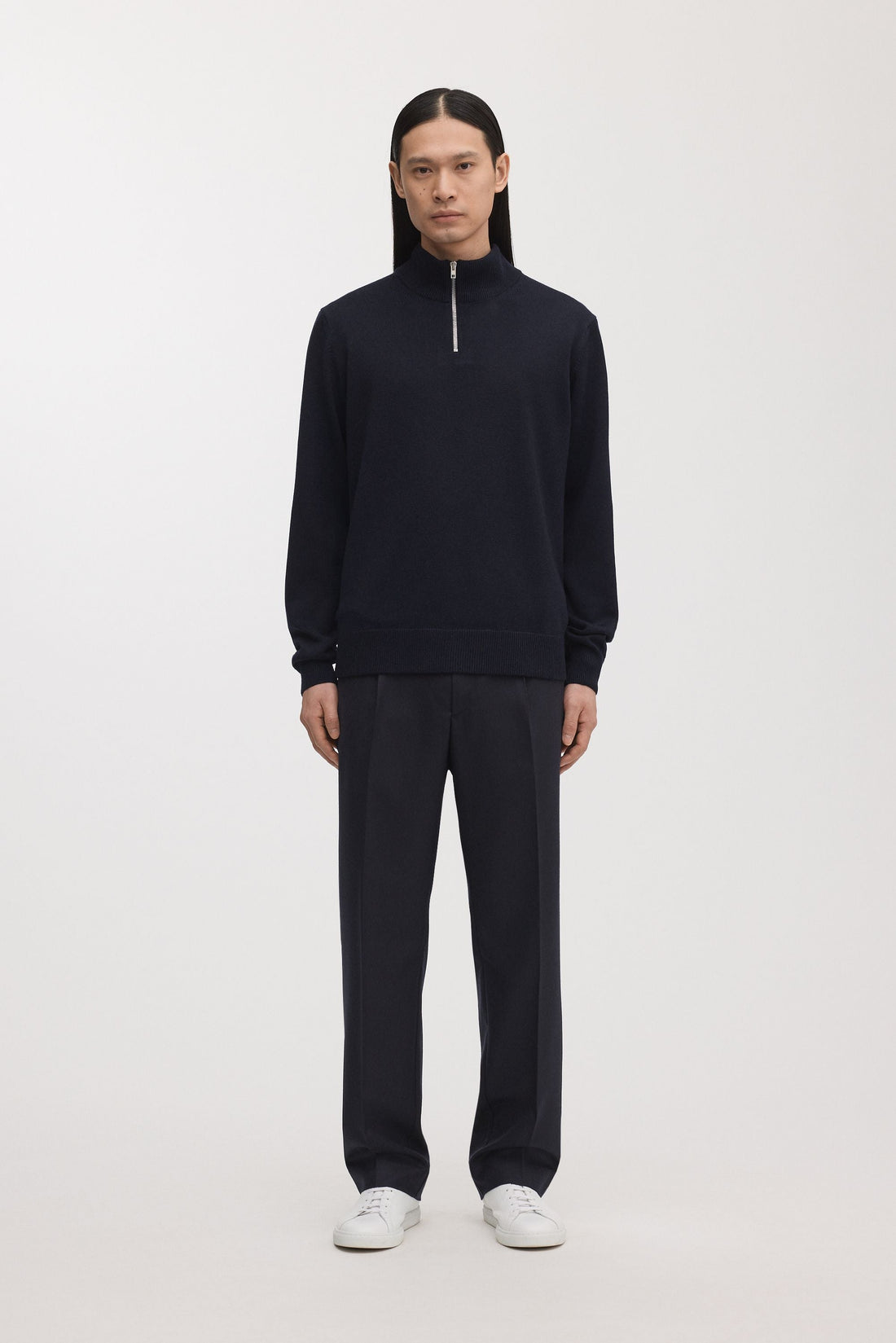 The Merino Half Zip Sweater