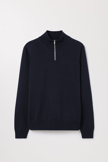 The Merino Half Zip Sweater