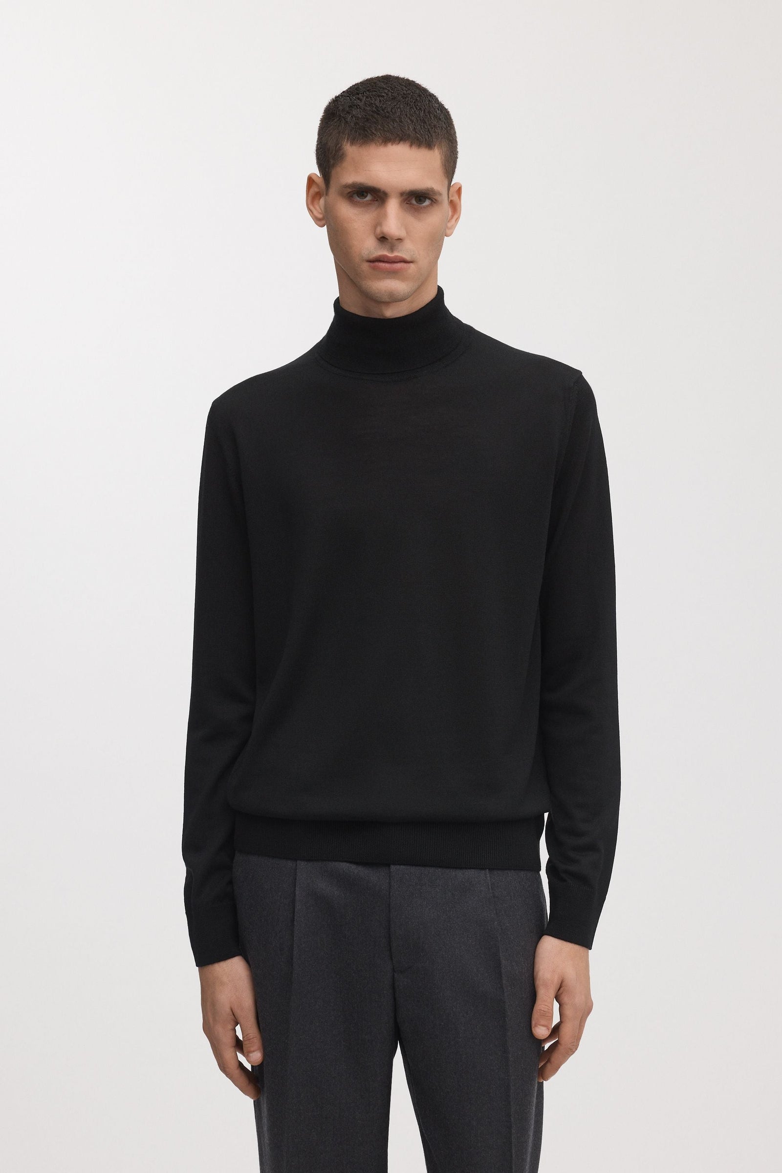 The Merino Roll Neck