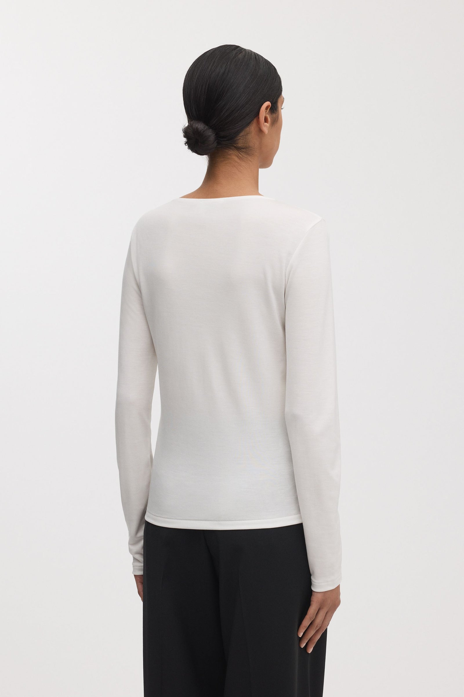 The Long Sleeve Scoop Neck Top