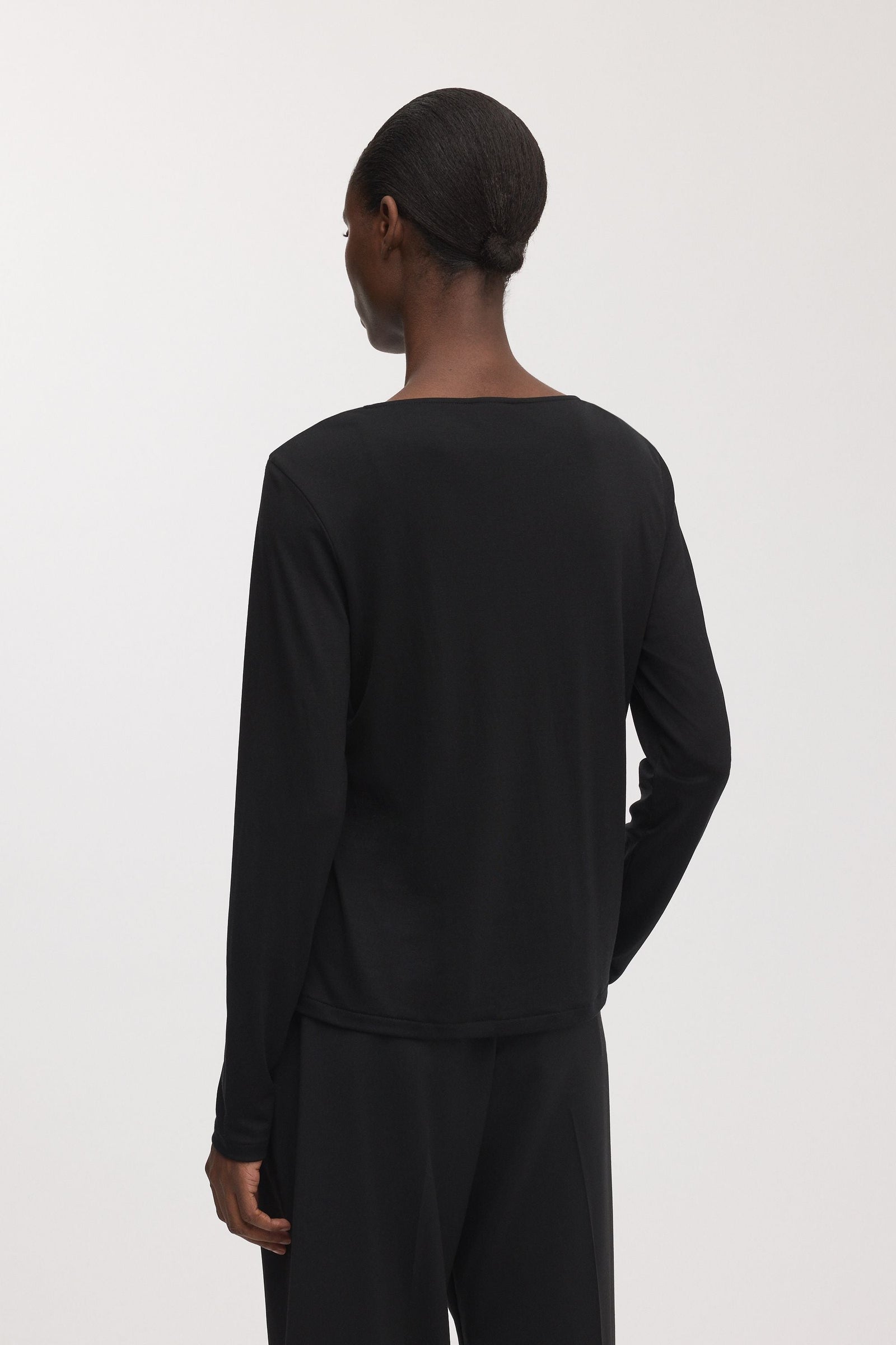 The Long Sleeve Scoop Neck Top