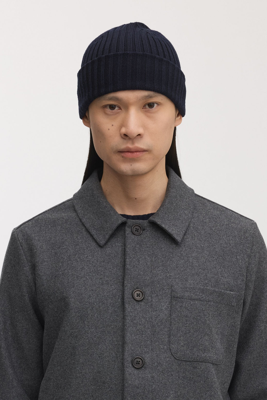 The Ribbed Wool Beanie