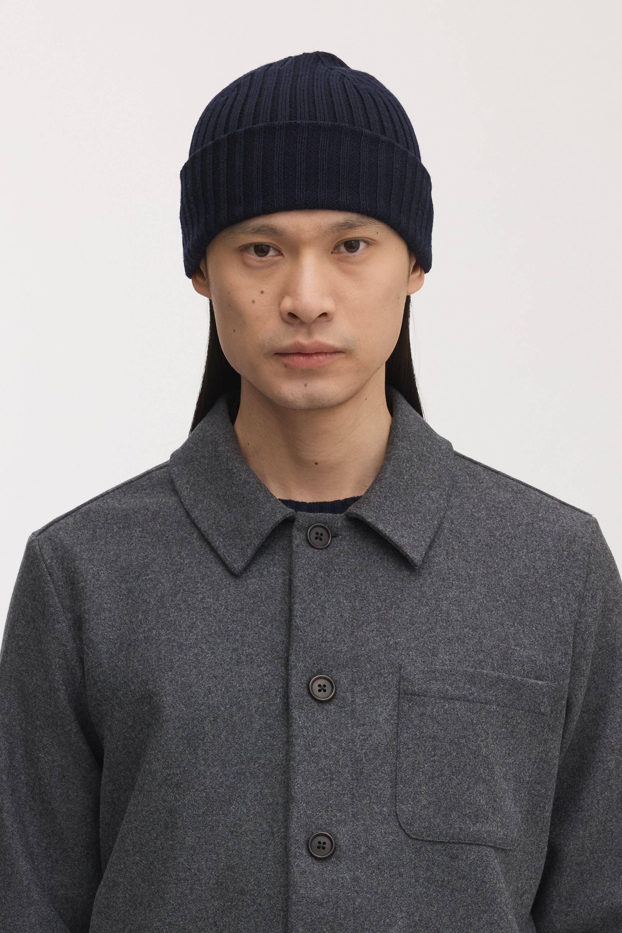 The Ribbed Wool Beanie