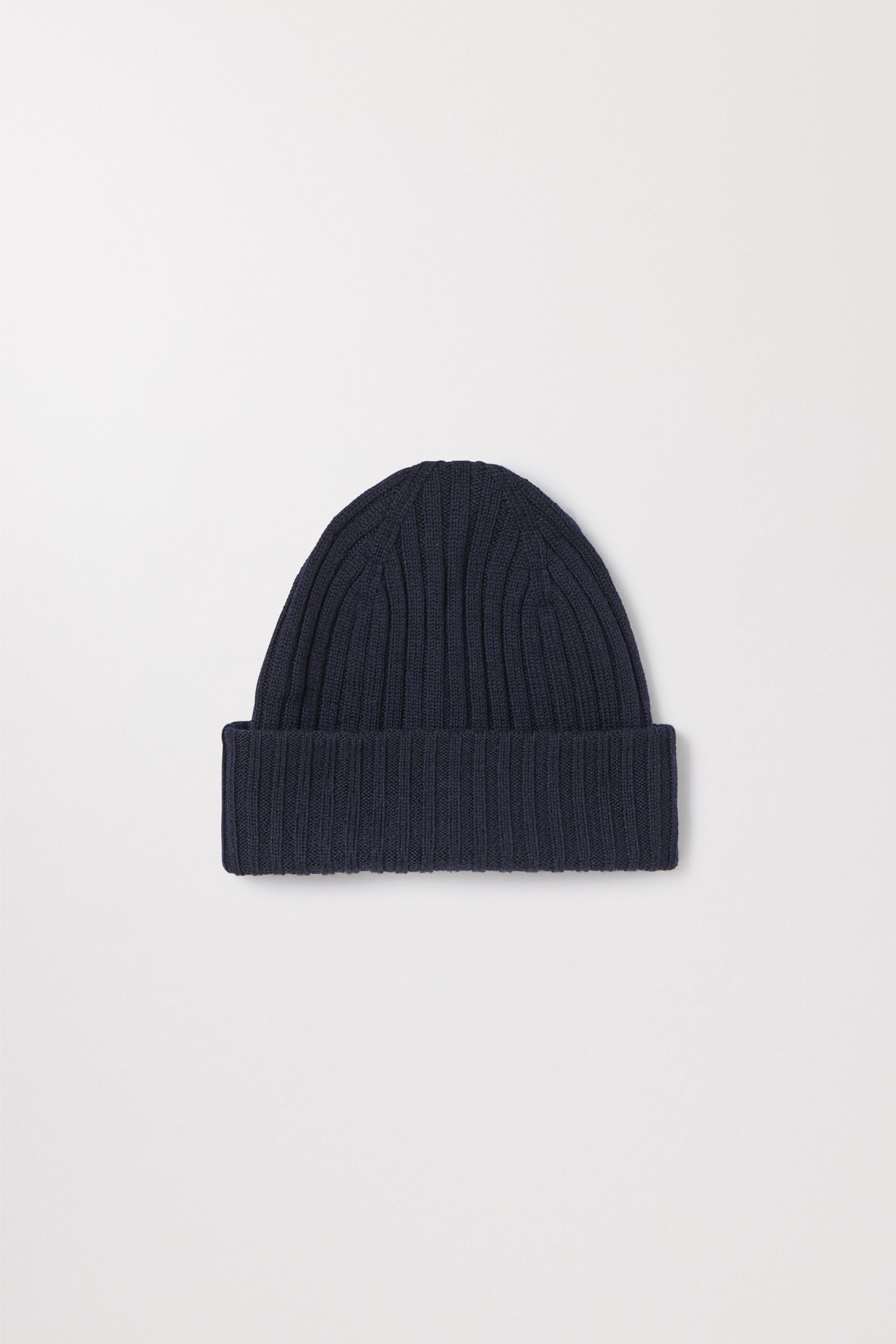 The Ribbed Wool Beanie
