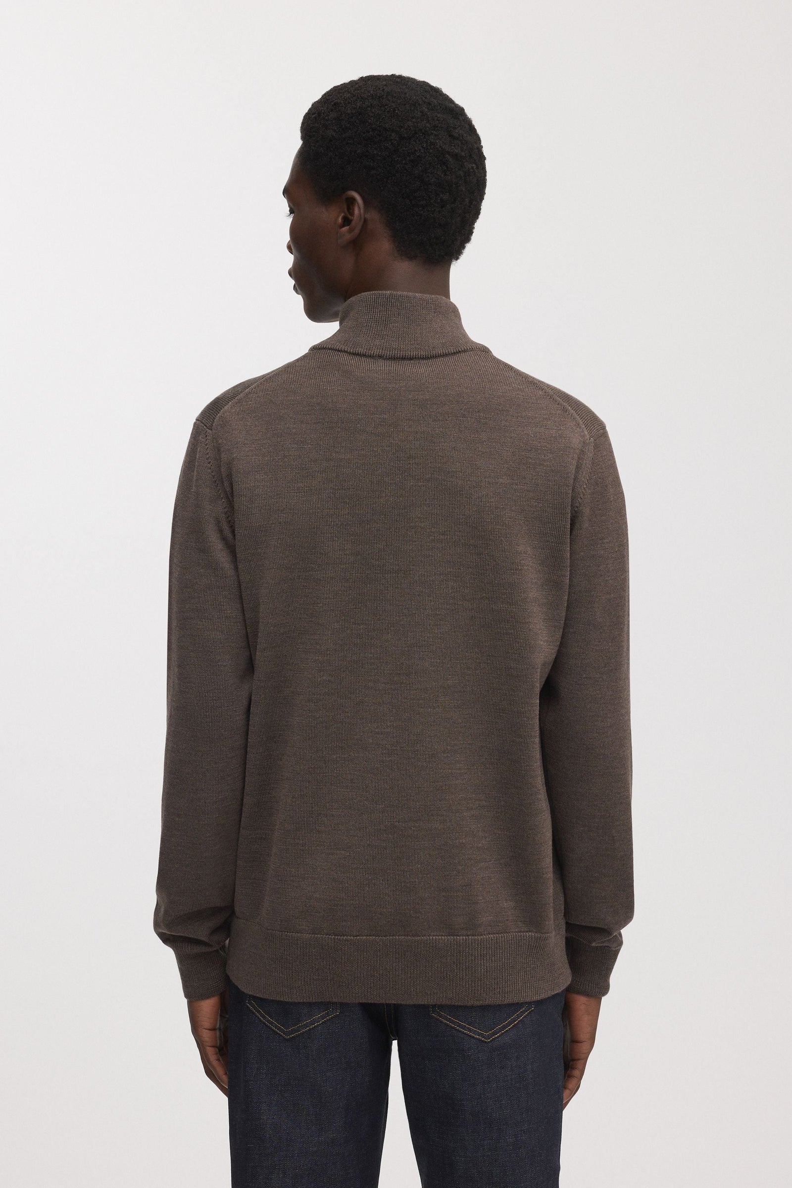 The Merino Half Zip Sweater