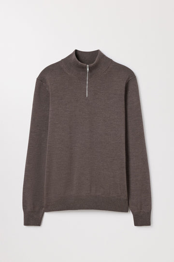 The Merino Half Zip Sweater
