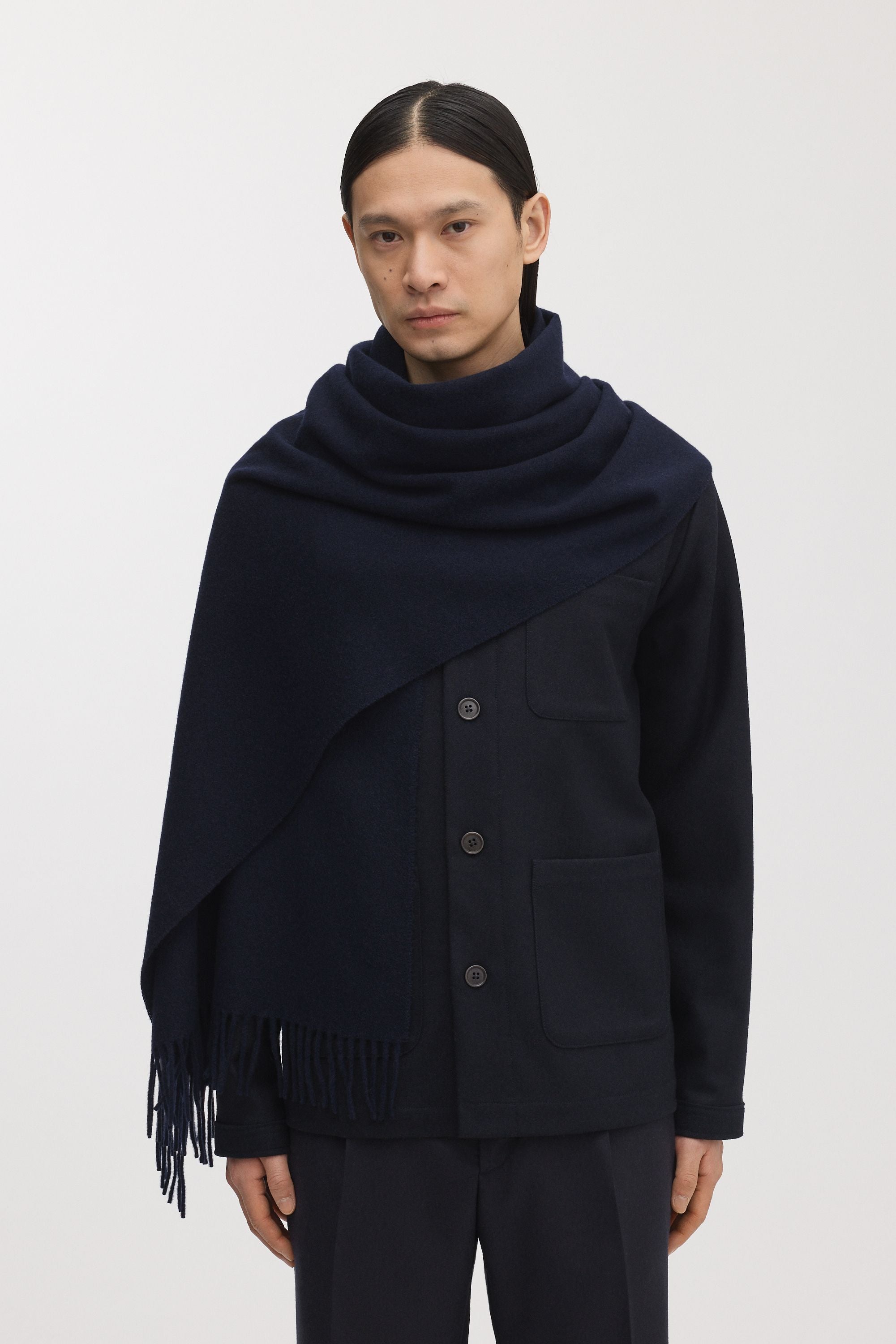 The Oversized Cashmere Wool Scarf