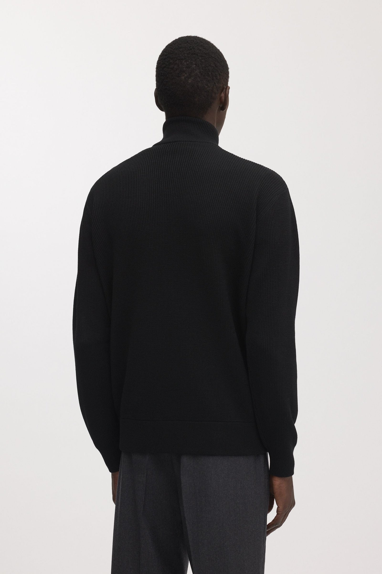 The Merino Zip Cardigan