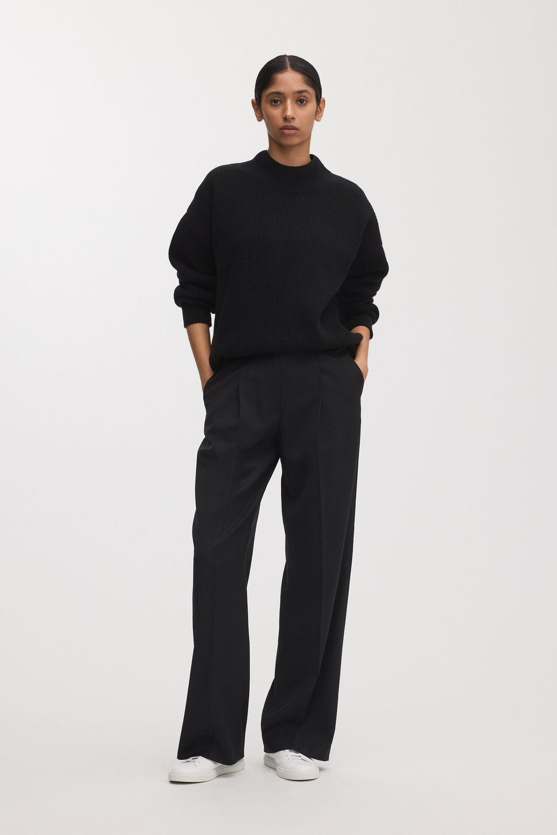 The Mock Neck Sweater