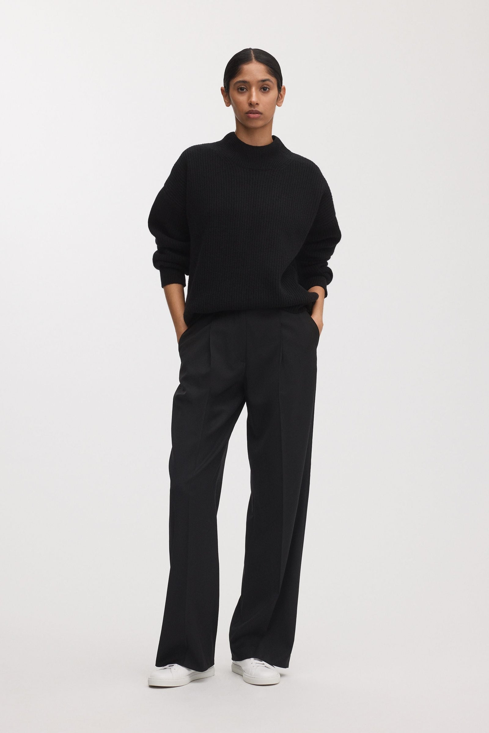 The Mock Neck Sweater