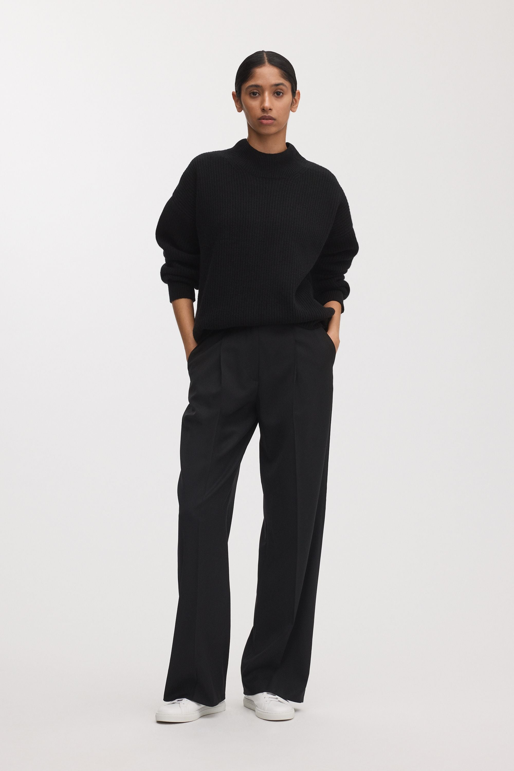 The Mock Neck Sweater