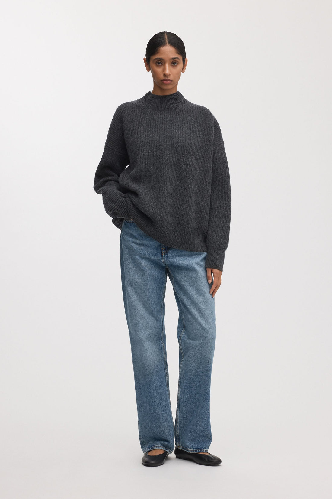 The Mock Neck Sweater