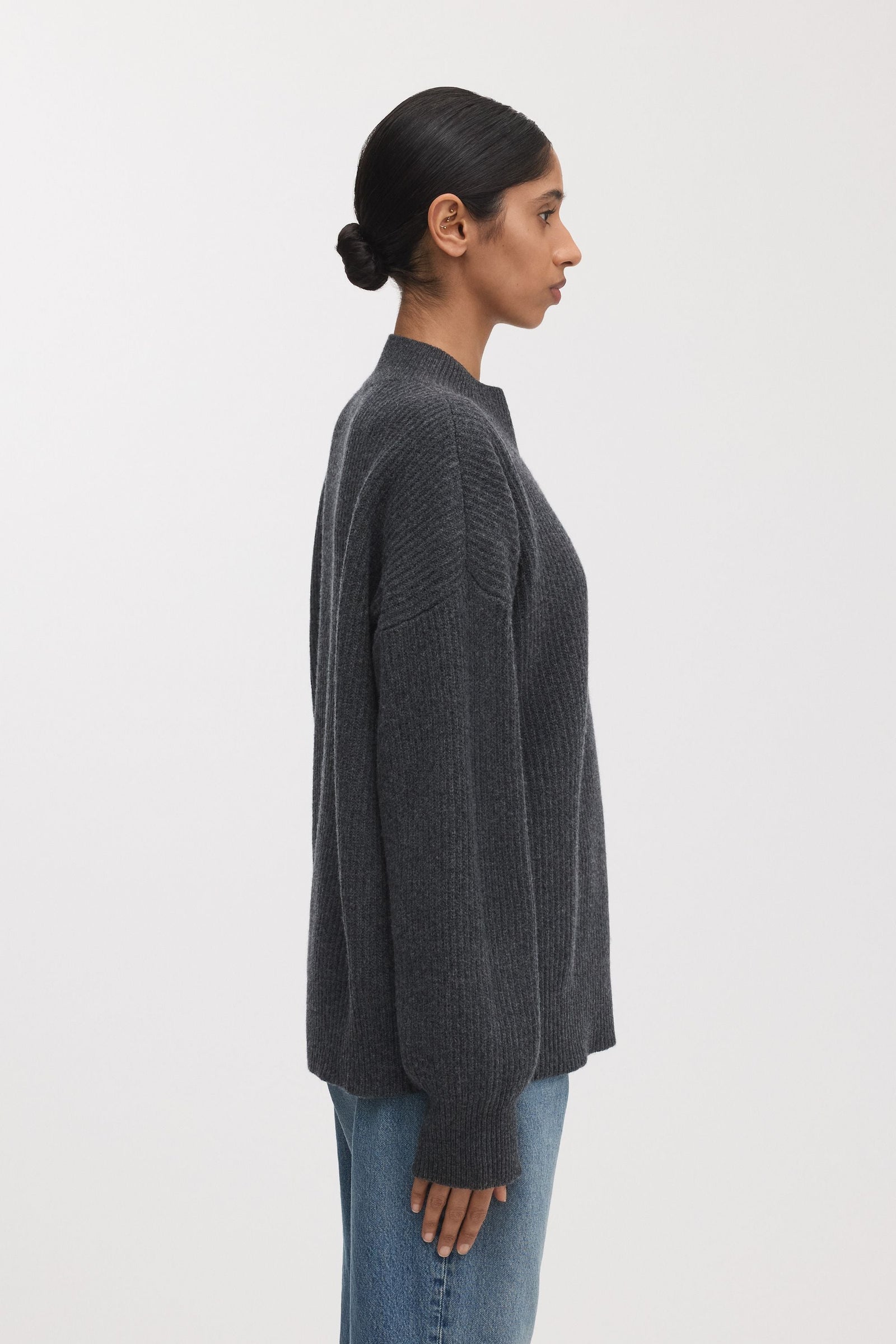 The Mock Neck Sweater