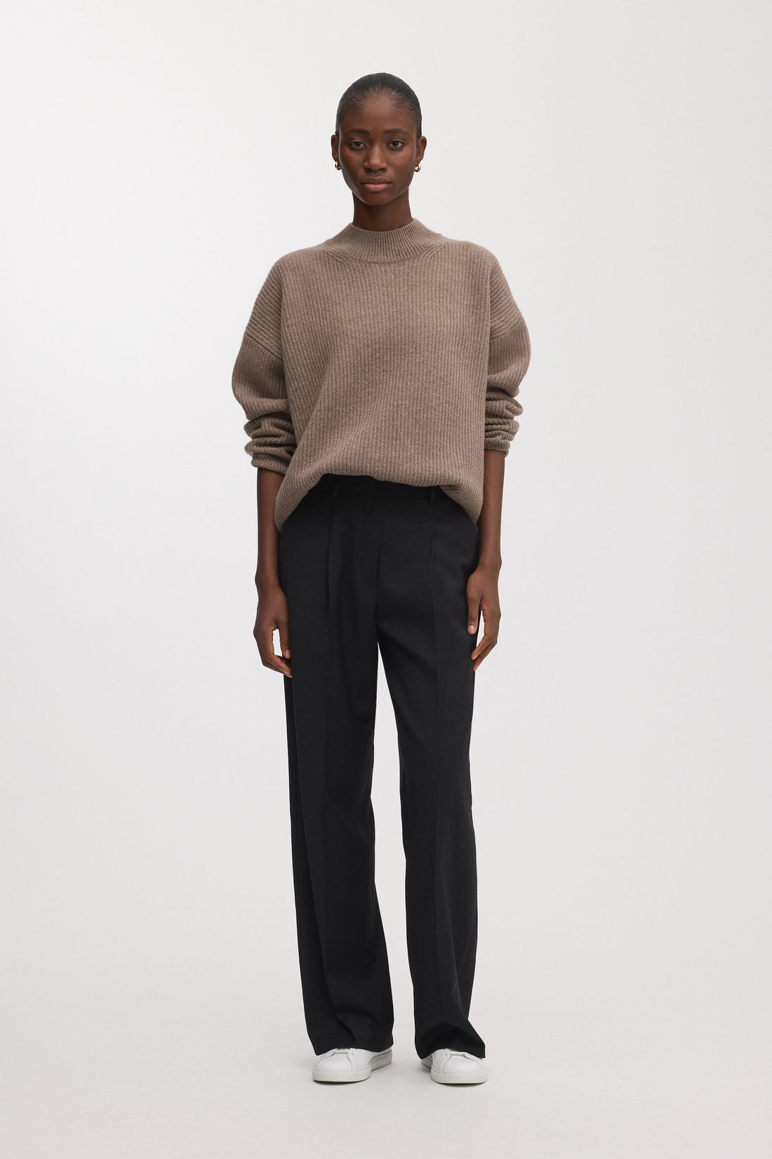 The Mock Neck Sweater