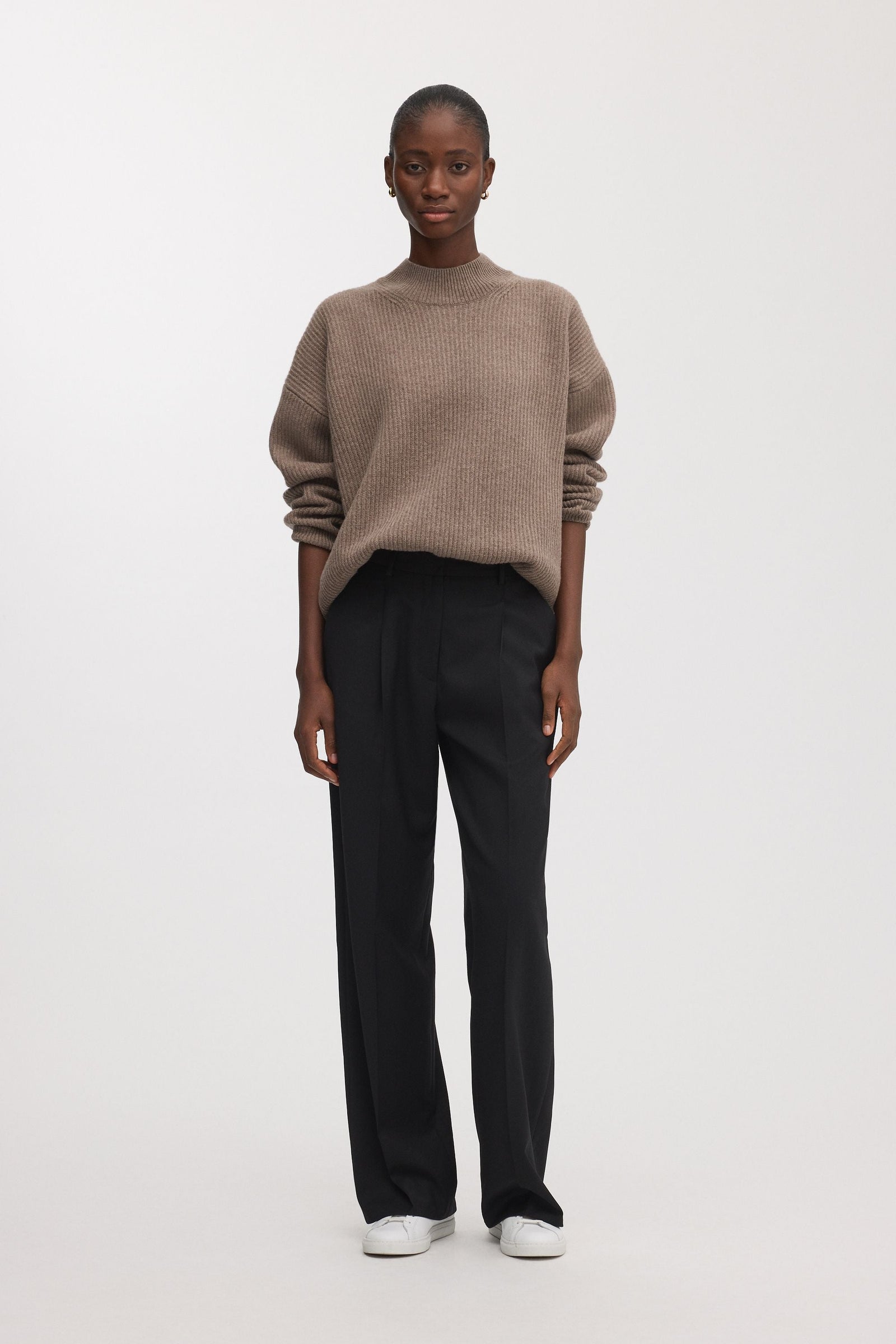 The Mock Neck Sweater