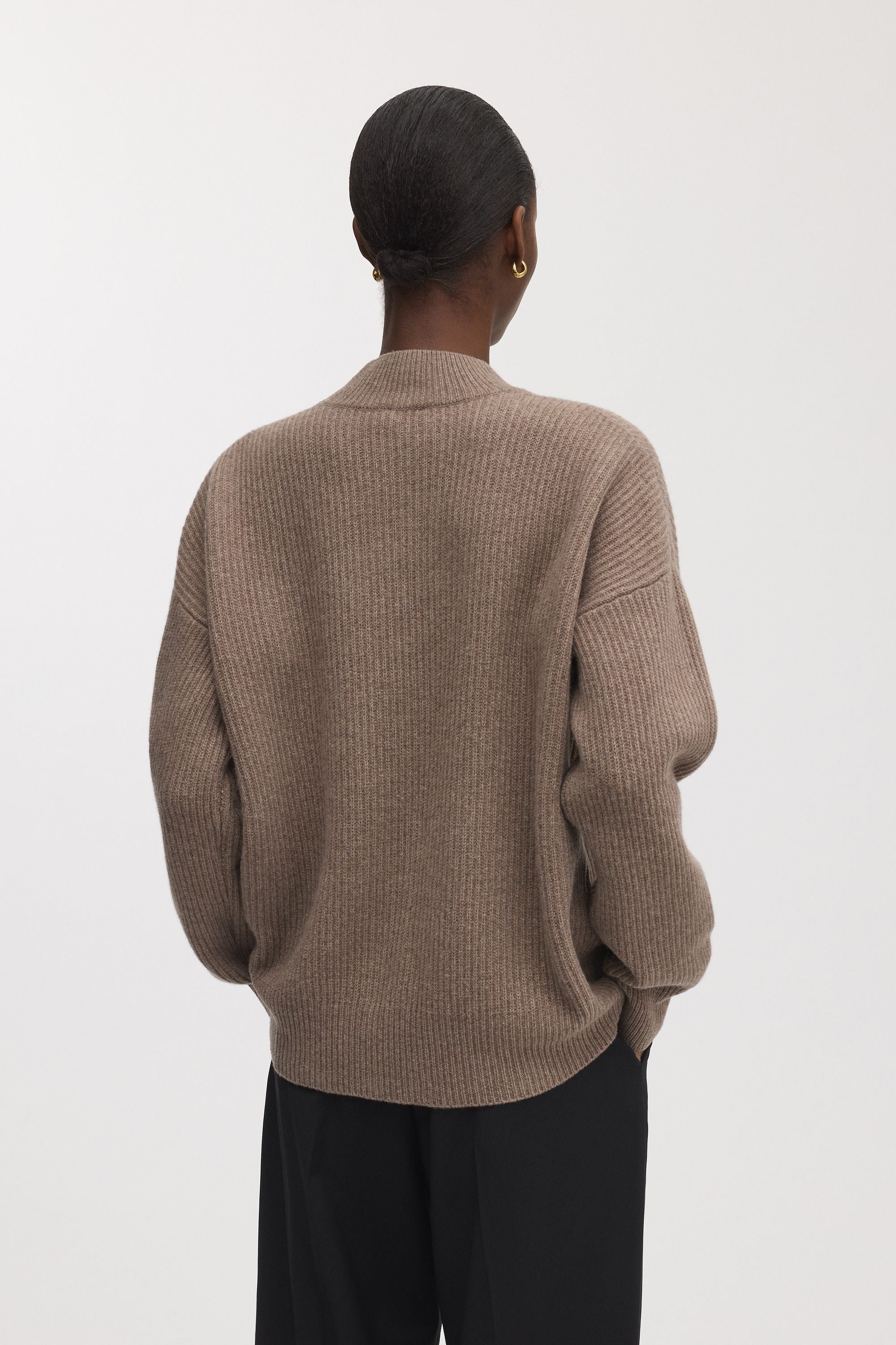 The Mock Neck Sweater