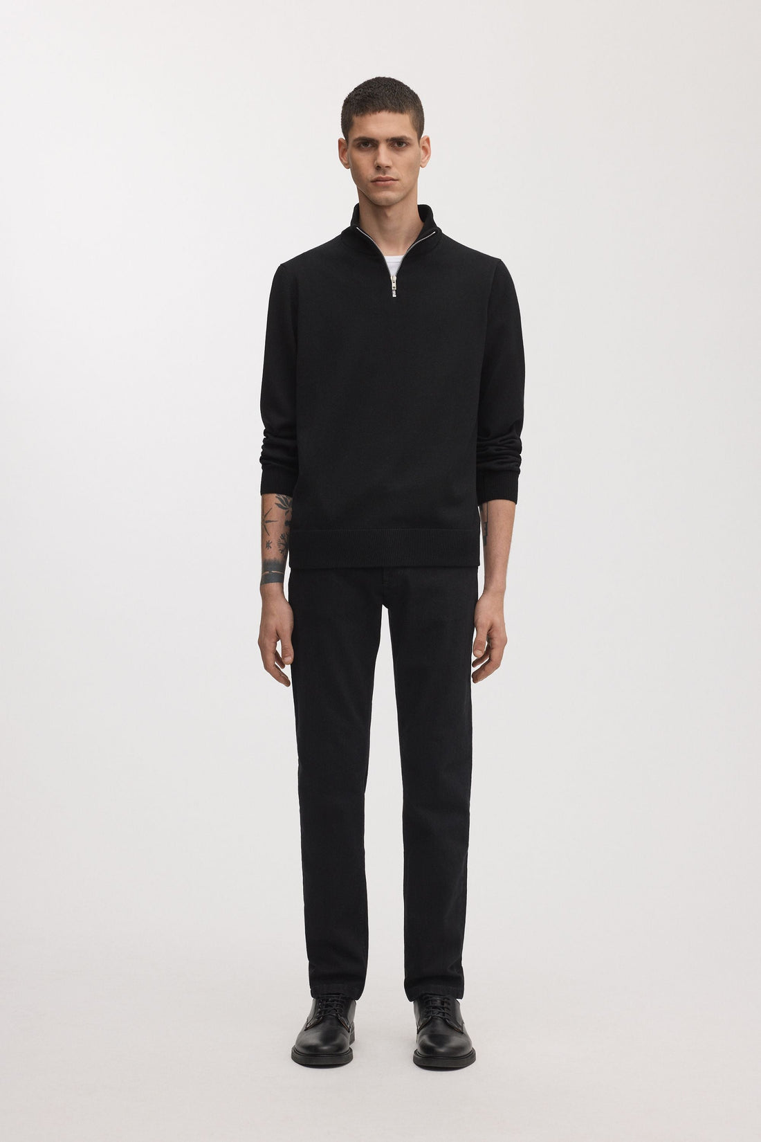 The Merino Half Zip Sweater