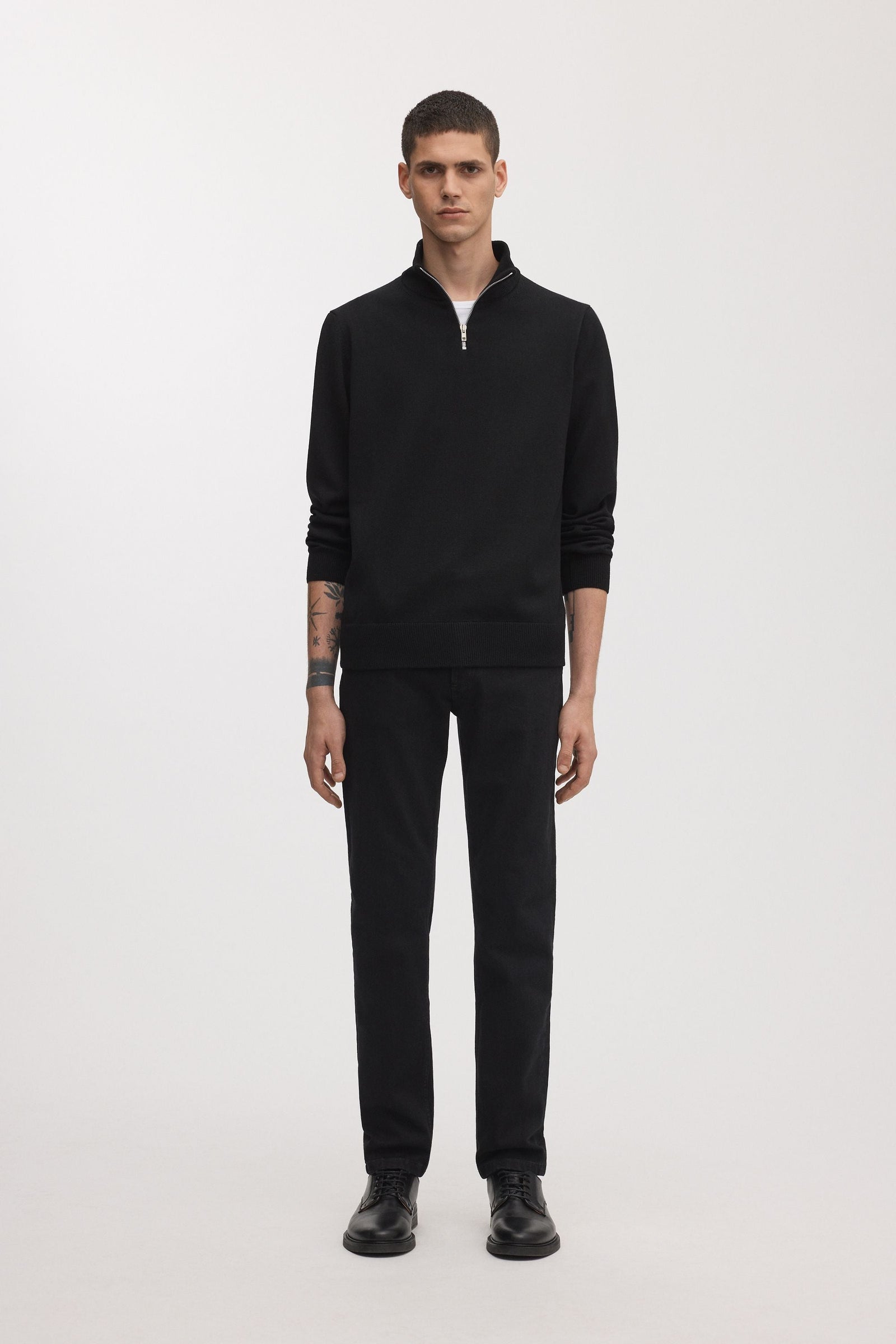 The Merino Half Zip Sweater