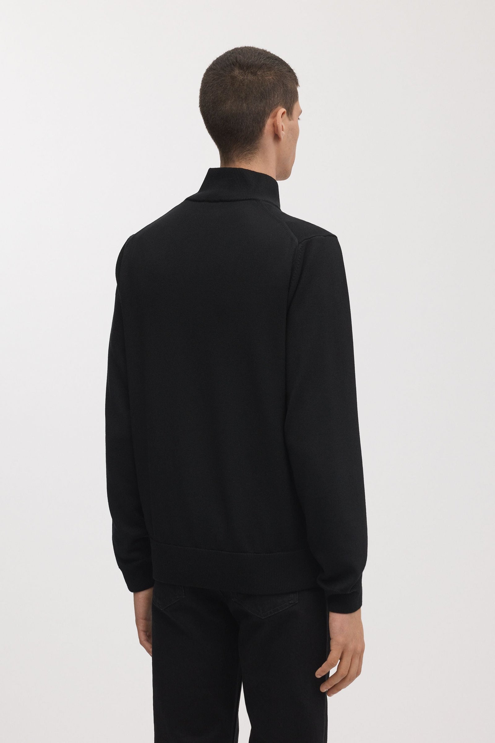 The Merino Half Zip Sweater