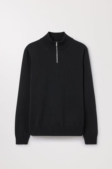 The Merino Half Zip Sweater
