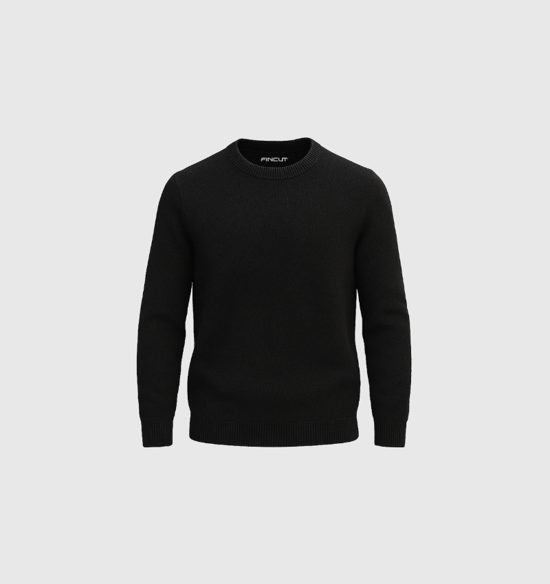 Maglione singolo – Nero