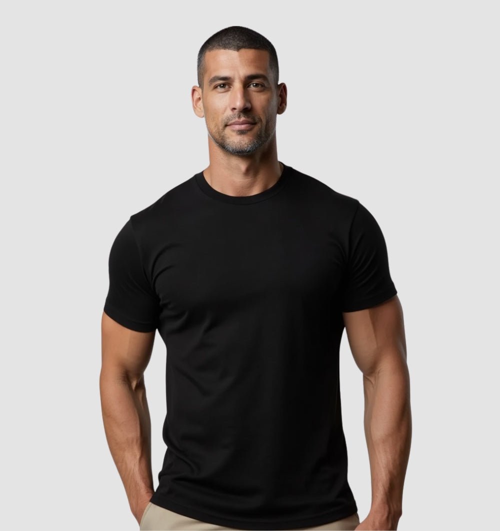 Le Tee - shirt Tech - Noir - Fincut Men