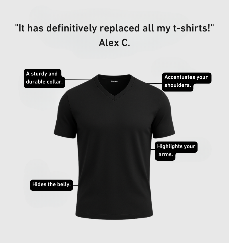 Pack da 3 Scollo V - Inverno