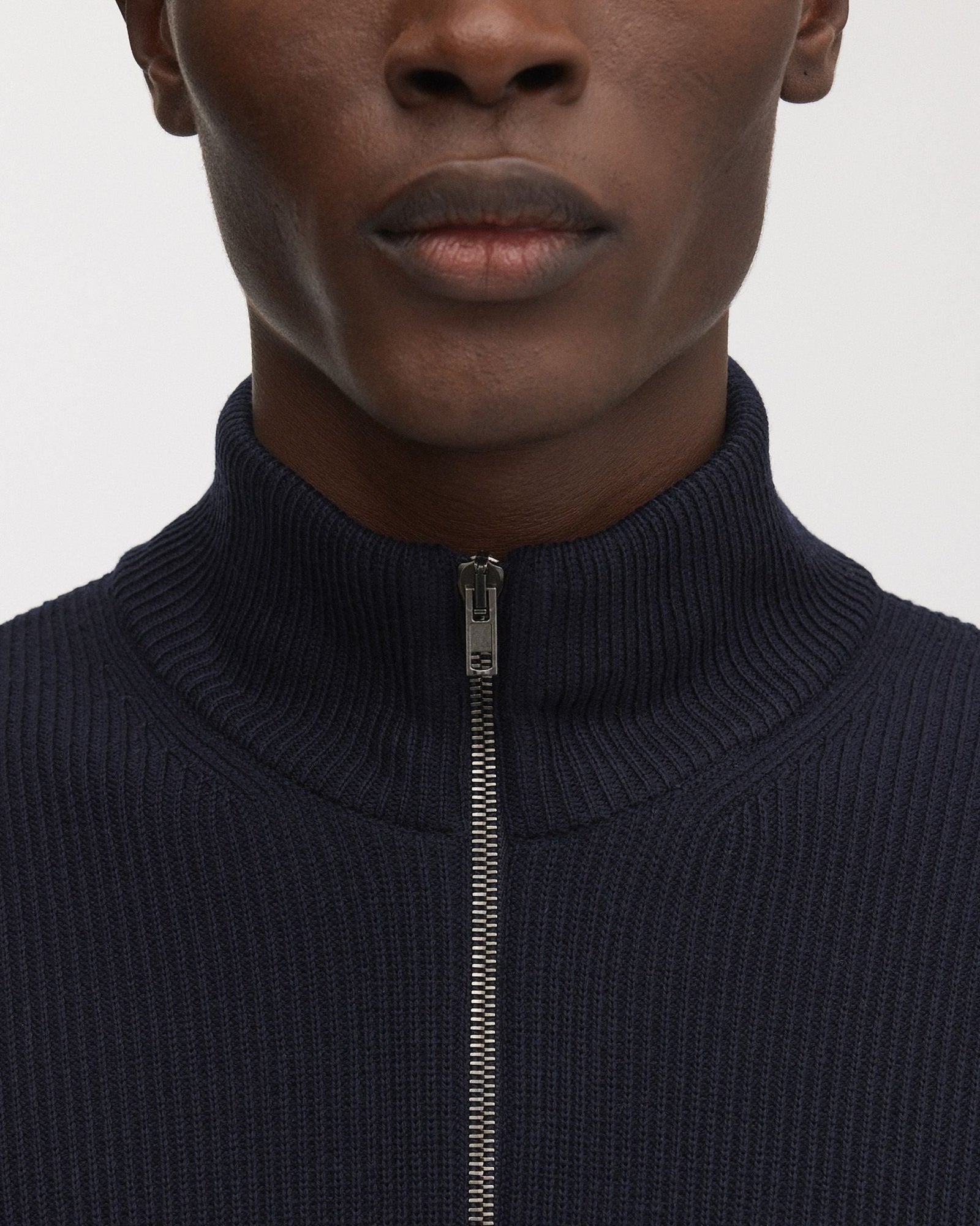 The Merino Zip Cardigan