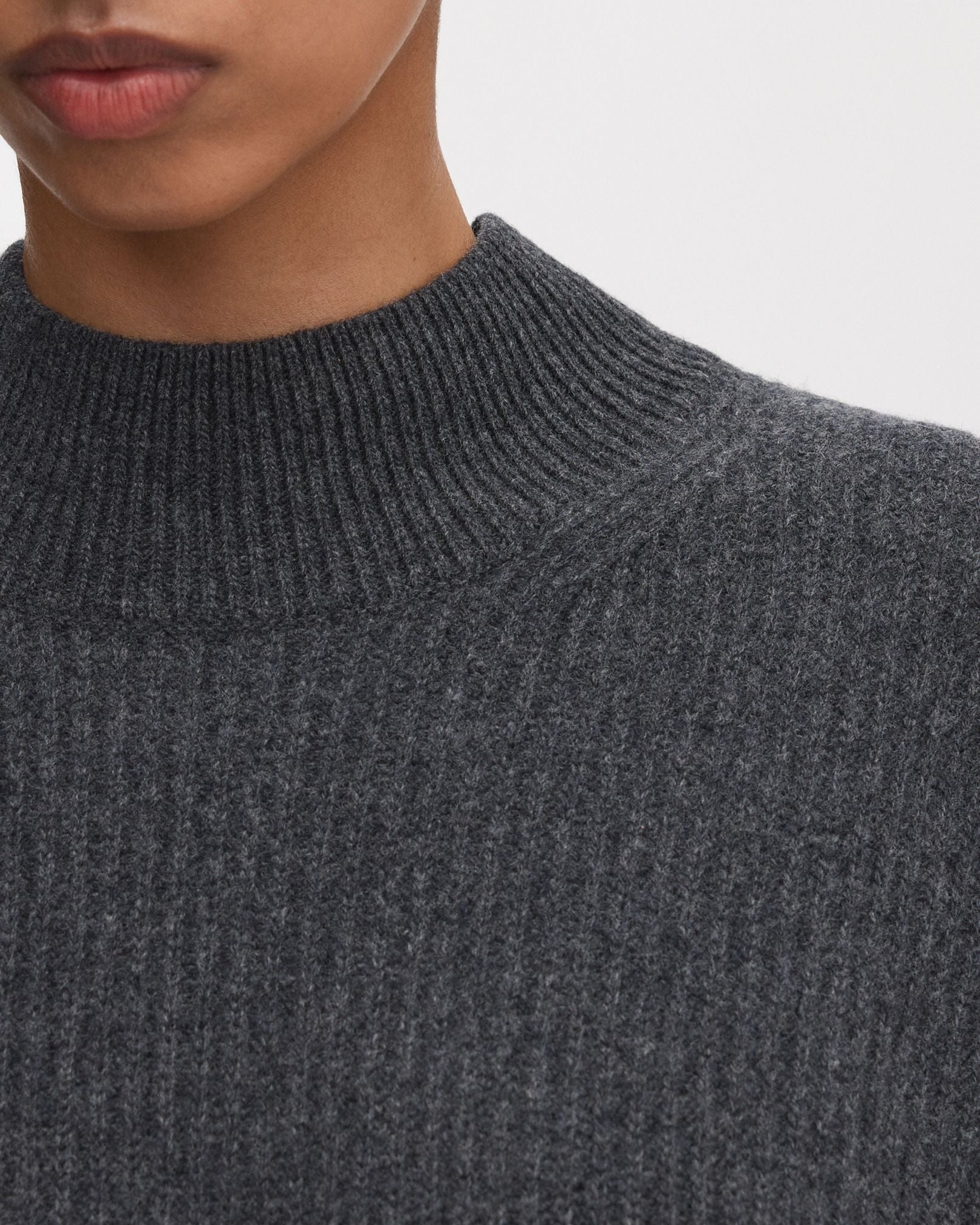 The Mock Neck Sweater